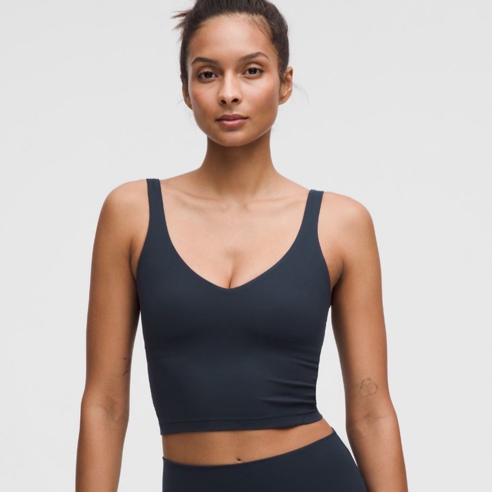Like new lululemon align tank true navy 8